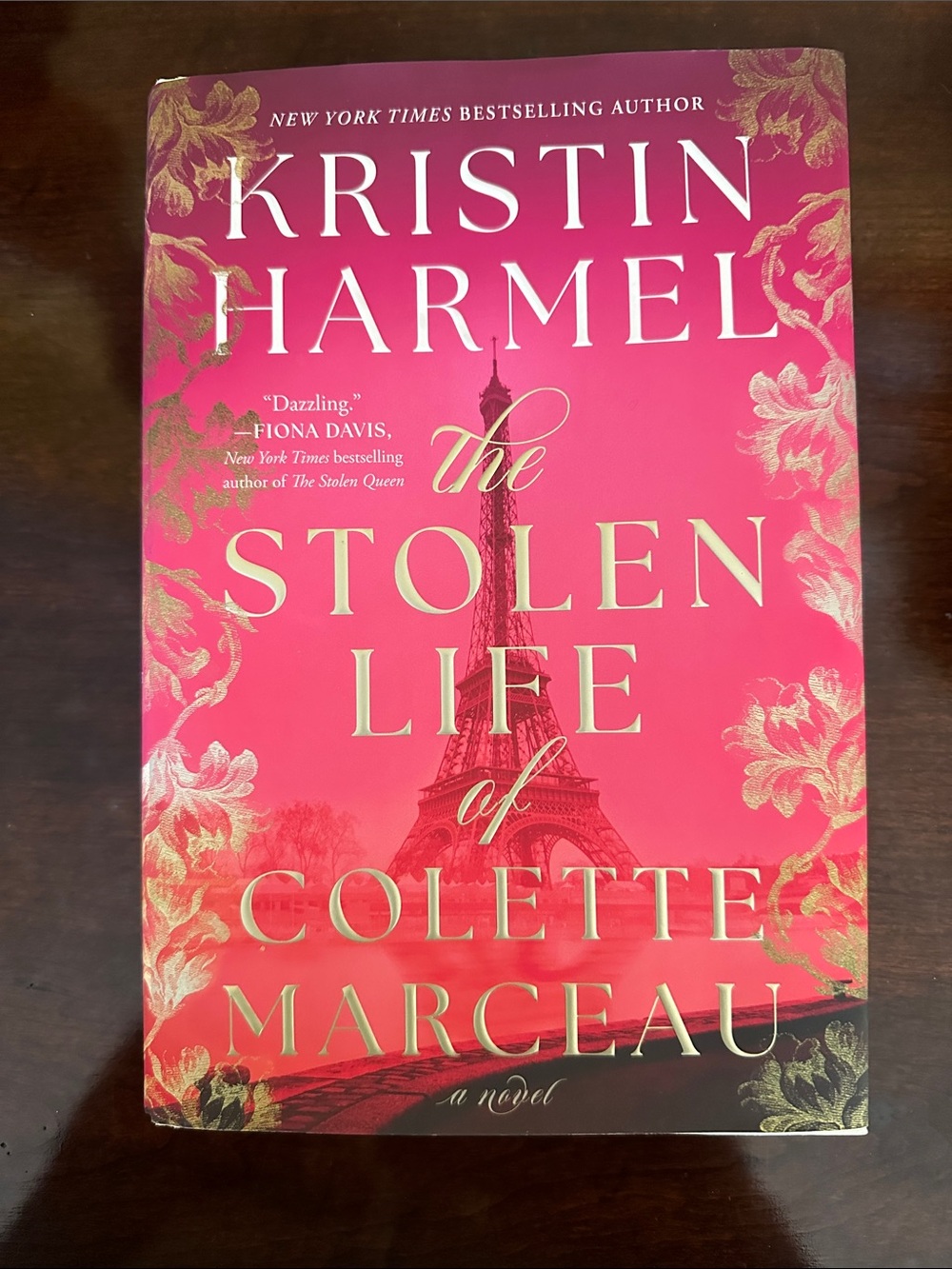 The Stolen Life of Colette Marceau - Pink Hardcover Novel